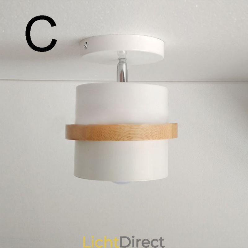 Ronde Macaron Spotlight Chromatische Plafondlamp (Enkele Lamp)