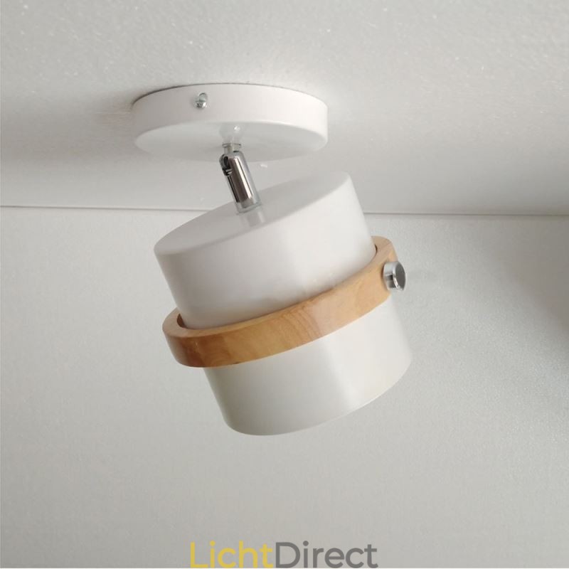Ronde Macaron Spotlight Chromatische Plafondlamp (Enkele Lamp)