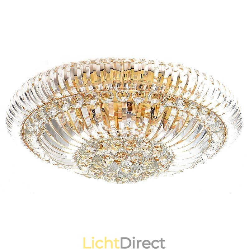Moderne eenvoudige inbouw kristal ronde verlichting