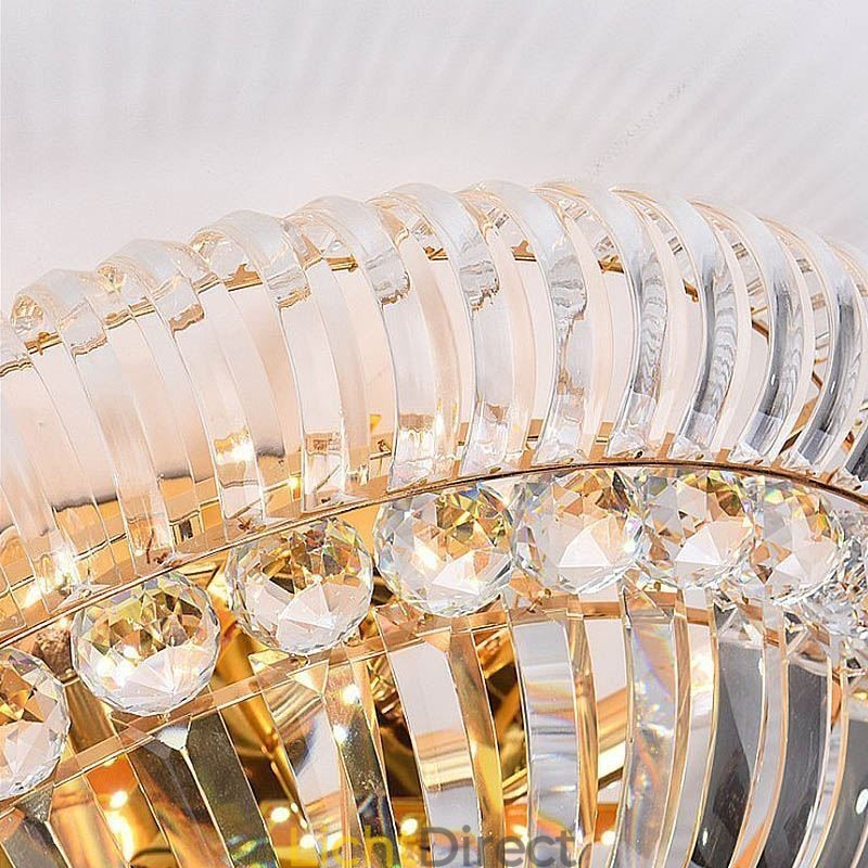 Moderne eenvoudige inbouw kristal ronde verlichting