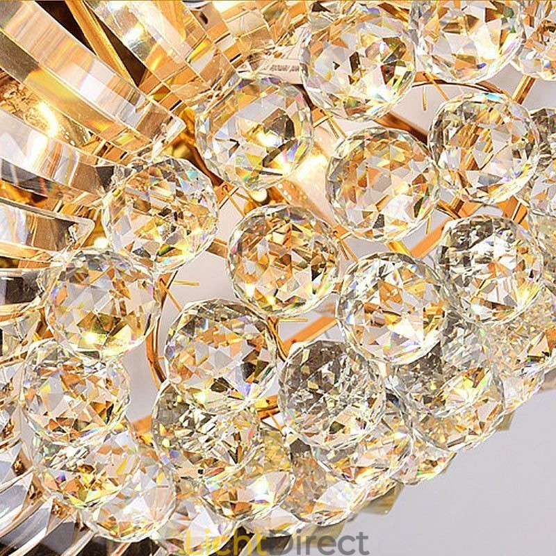 Moderne eenvoudige inbouw kristal ronde verlichting