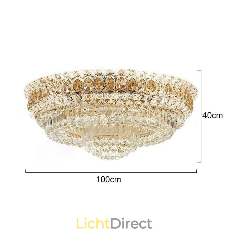 Inbouw Kristal Moderne Eenvoudige Plafondlamp Creatieve Ronde verlichting