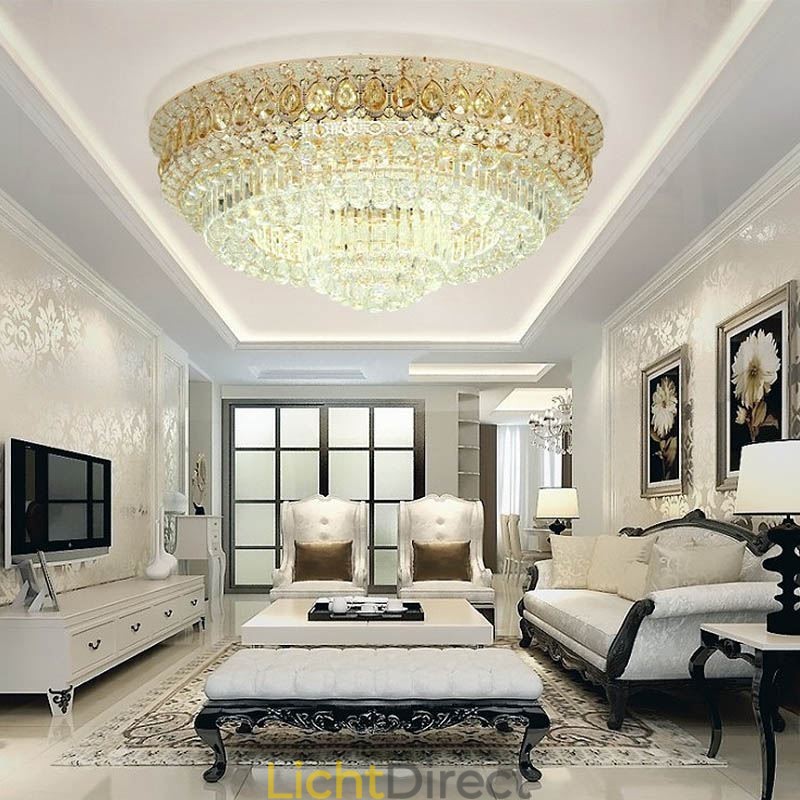 Inbouw Kristal Moderne Eenvoudige Plafondlamp Creatieve Ronde verlichting