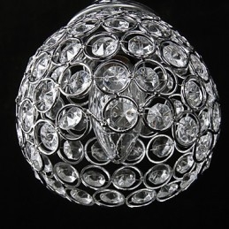 Kristallen kroonluchter Modern eigentijds metaal