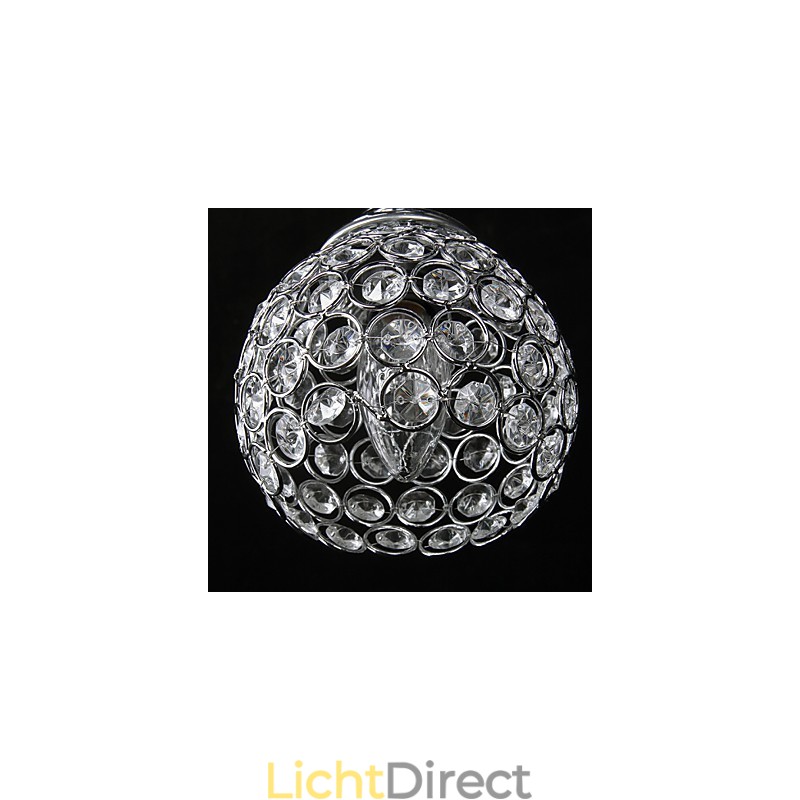 Kristallen kroonluchter Modern eigentijds metaal