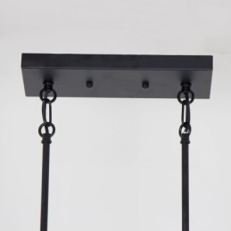Industriële metalen hanglamp Trapeziumvormige plafondlamp