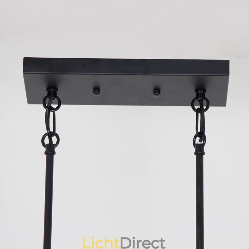 Industriële metalen hanglamp Trapeziumvormige plafondlamp