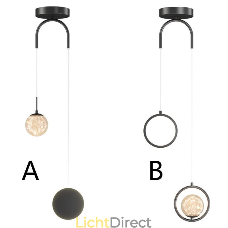 Ronde ring hanglamp moderne bol hanglamp