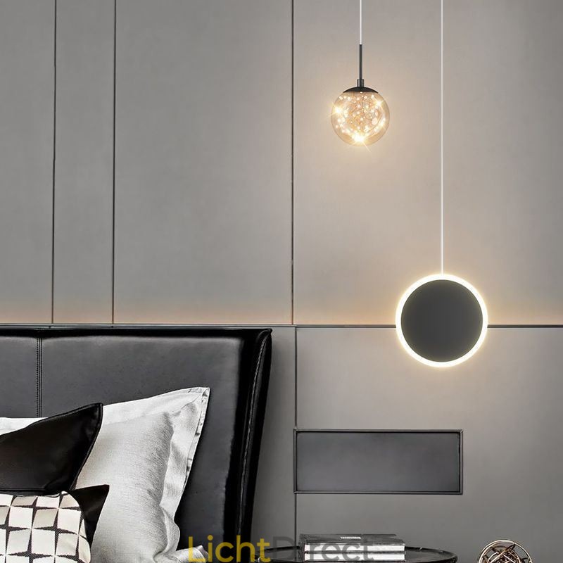 Ronde ring hanglamp moderne bol hanglamp