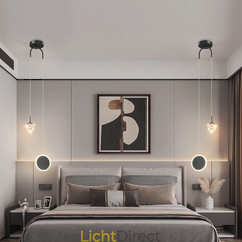 Ronde ring hanglamp moderne bol hanglamp