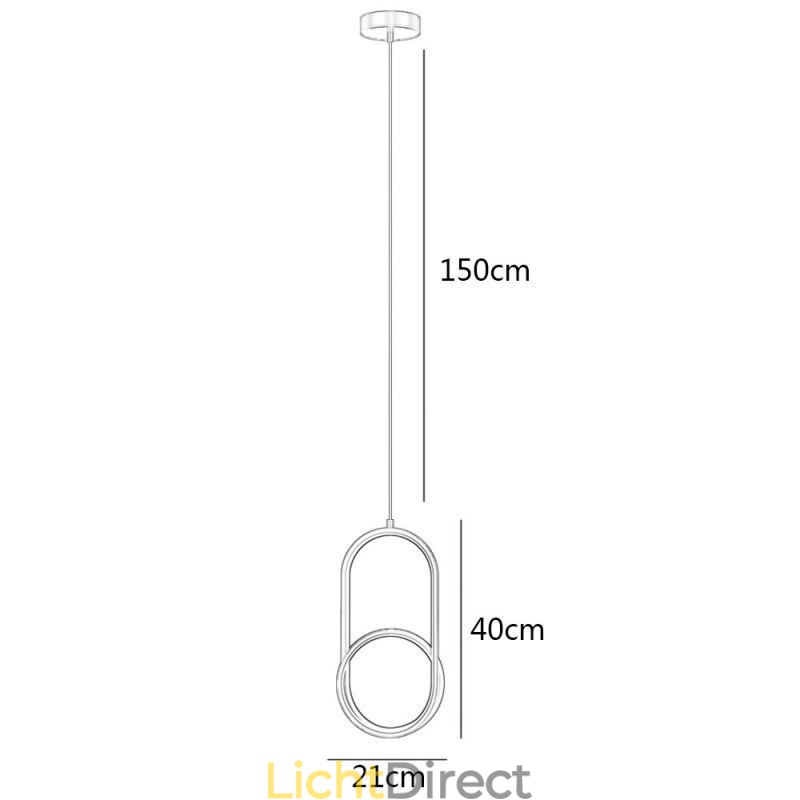 Moderne hanglamp creatieve hanglamp