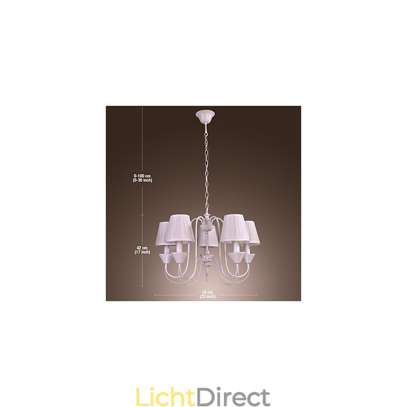 Rustieke Lodge Bronzen Kroonluchter