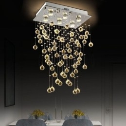 Moderne kristallen kroonluchter plafondlamp