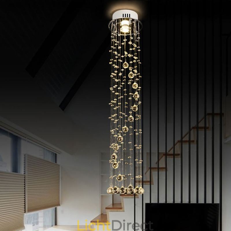 Luxe grote kroonluchter moderne kristal plafondlamp armaturen