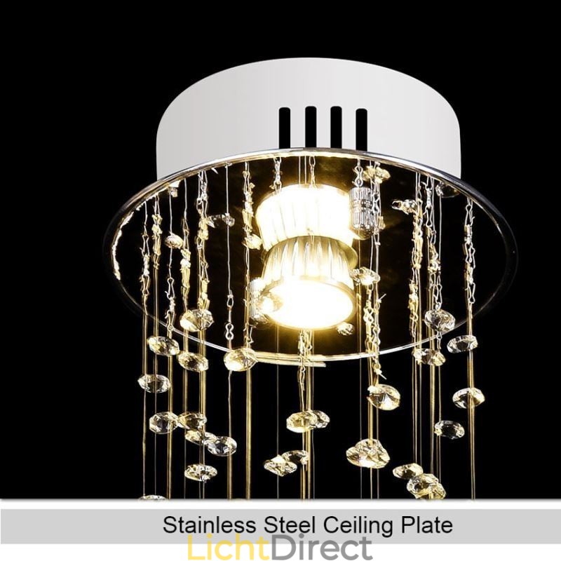 Luxe grote kroonluchter moderne kristal plafondlamp armaturen