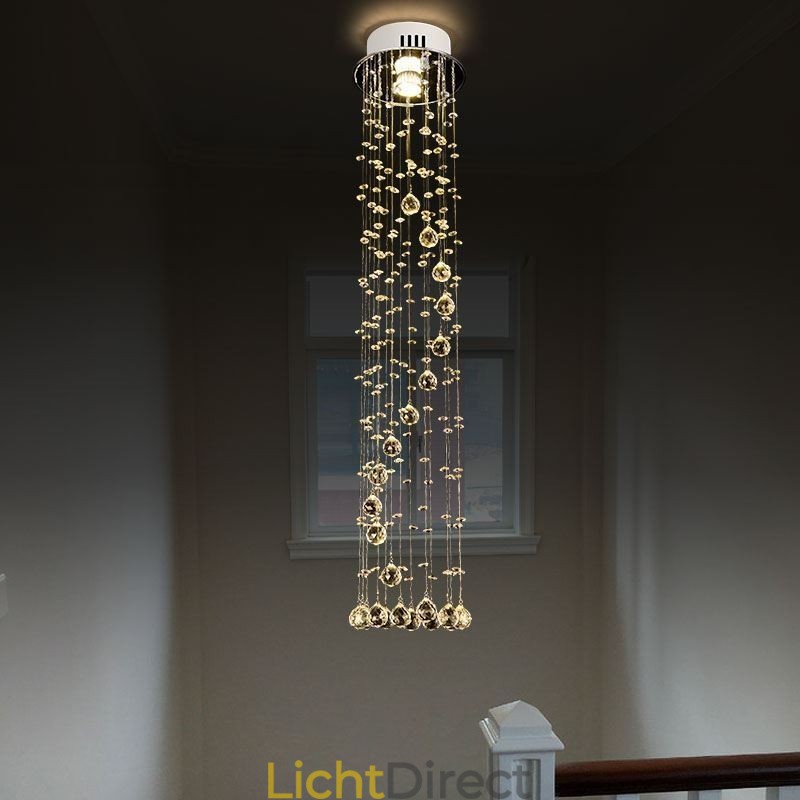 Luxe grote kroonluchter moderne kristal plafondlamp armaturen