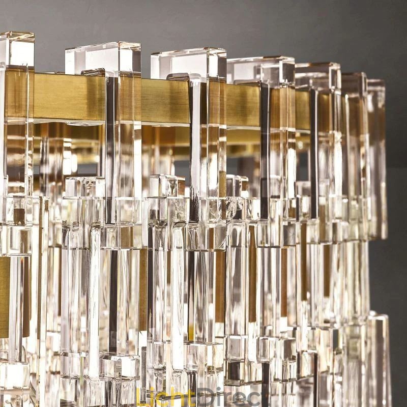 Amerikaanse plafondlamp luxe kristallen hanglamp 60cm