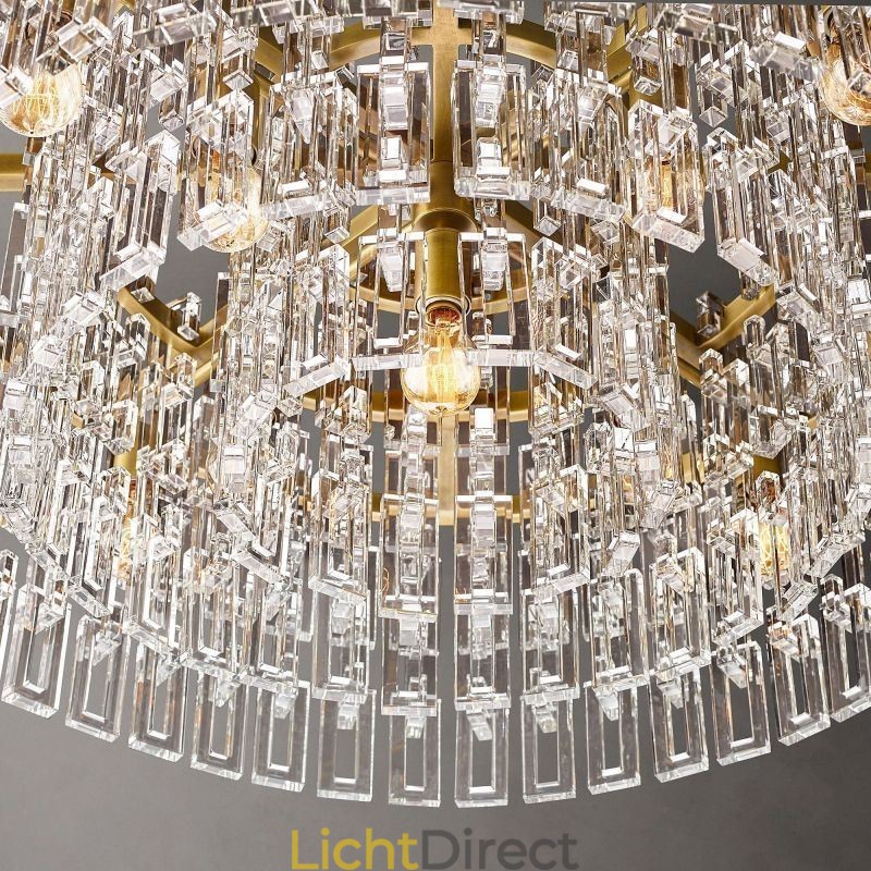 Amerikaanse plafondlamp luxe kristallen hanglamp 60cm