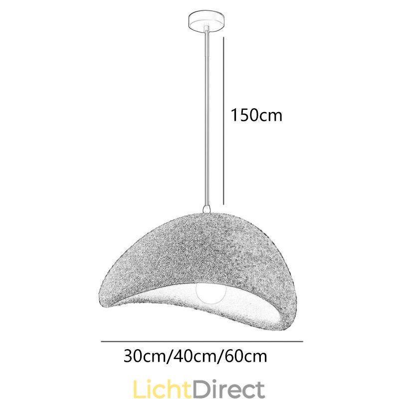 Hars Hanglamp Eenvoudige Plafondlamp
