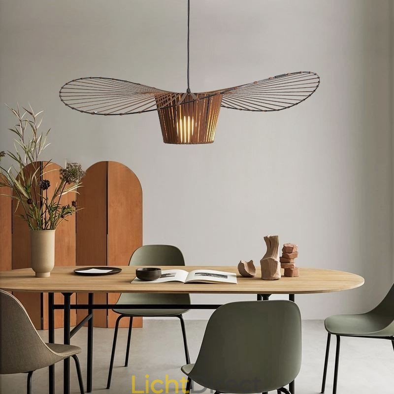Hanglamp Moderne Eenvoudige Enkele Ijzeren Kunst Hoed Vorm Plafondlamp