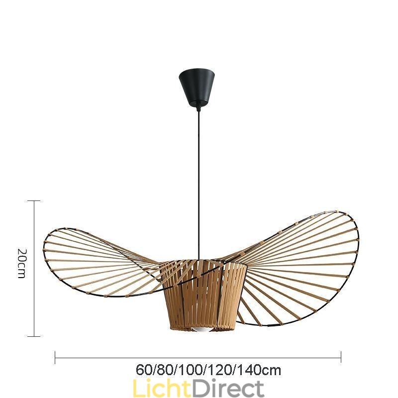Hanglamp Moderne Eenvoudige Enkele Ijzeren Kunst Hoed Vorm Plafondlamp