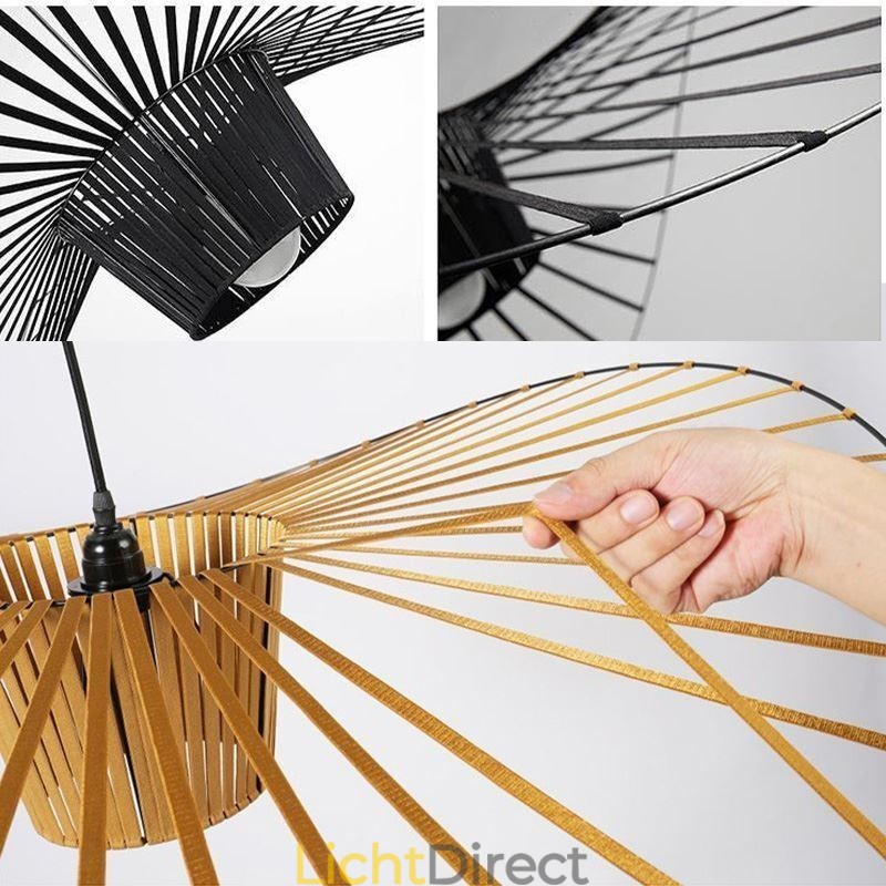 Hanglamp Moderne Eenvoudige Enkele Ijzeren Kunst Hoed Vorm Plafondlamp