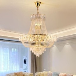 Kristallen hanglamp Luxe decoratieve plafondlamp