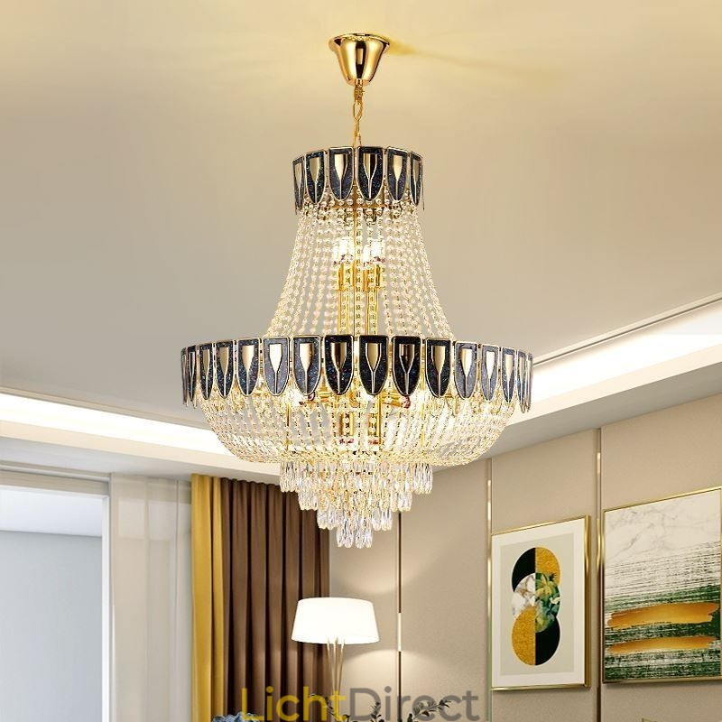 Kristallen hanglamp Luxe decoratieve plafondlamp