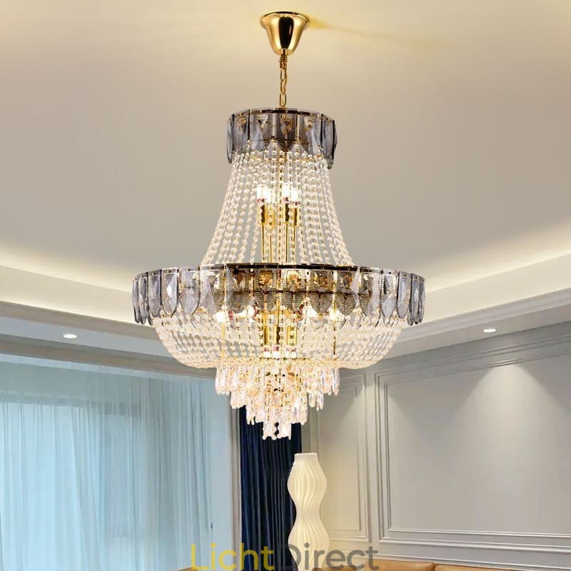 Kristallen hanglamp Luxe decoratieve plafondlamp