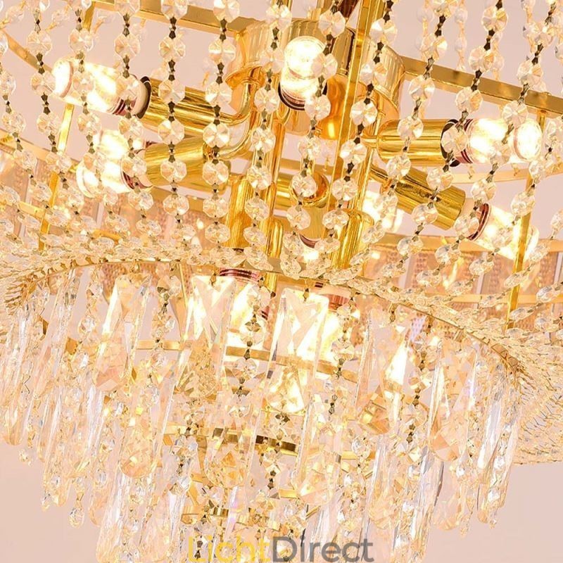 Kristallen hanglamp Luxe decoratieve plafondlamp