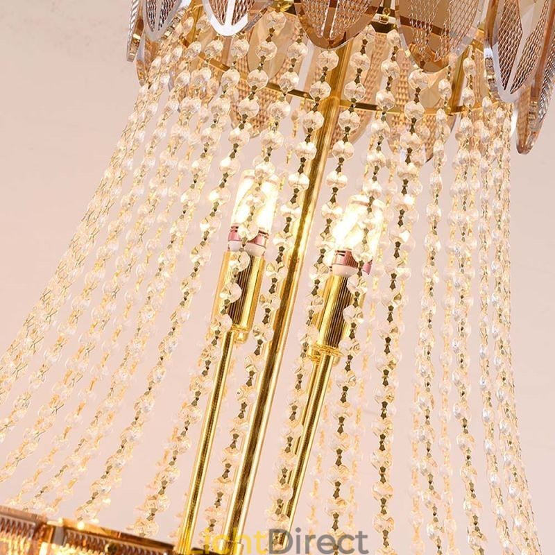Kristallen hanglamp Luxe decoratieve plafondlamp