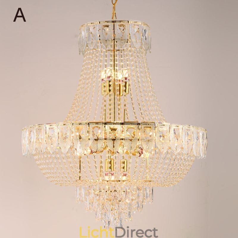 Kristallen hanglamp Luxe decoratieve plafondlamp