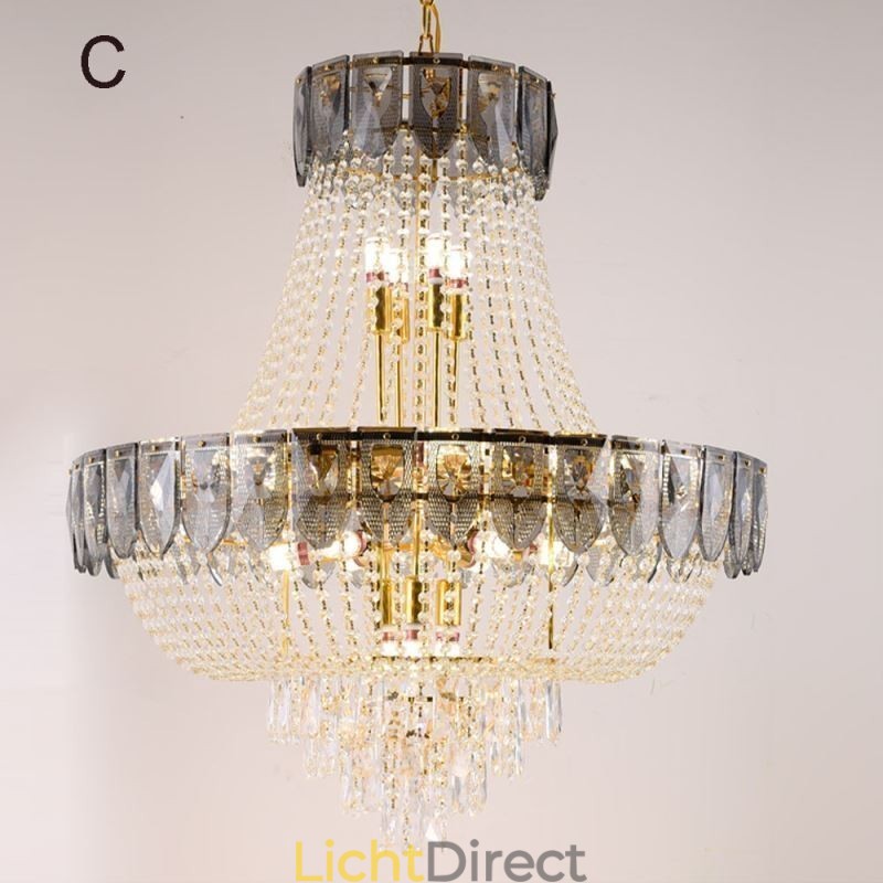 Kristallen hanglamp Luxe decoratieve plafondlamp
