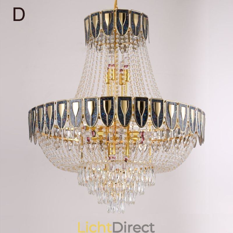 Kristallen hanglamp Luxe decoratieve plafondlamp