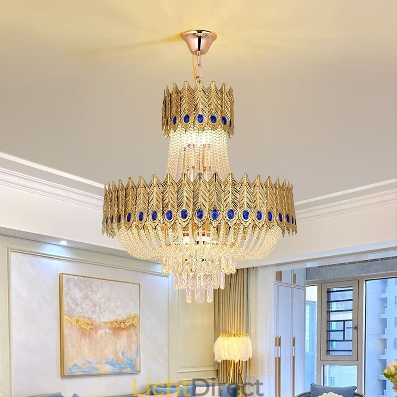 Kristallen hanglamp luxe decoratieve plafondlamp 60cm