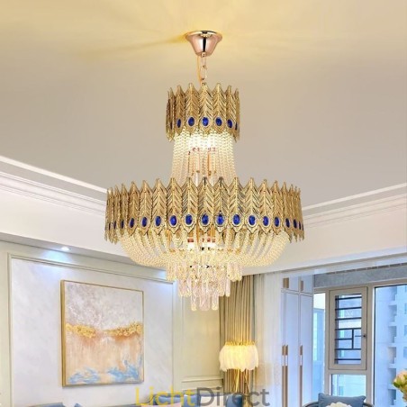 Kristallen hanglamp luxe decoratieve plafondlamp 60cm Kristallen hanglamp luxe decoratieve plafondlamp 60cm