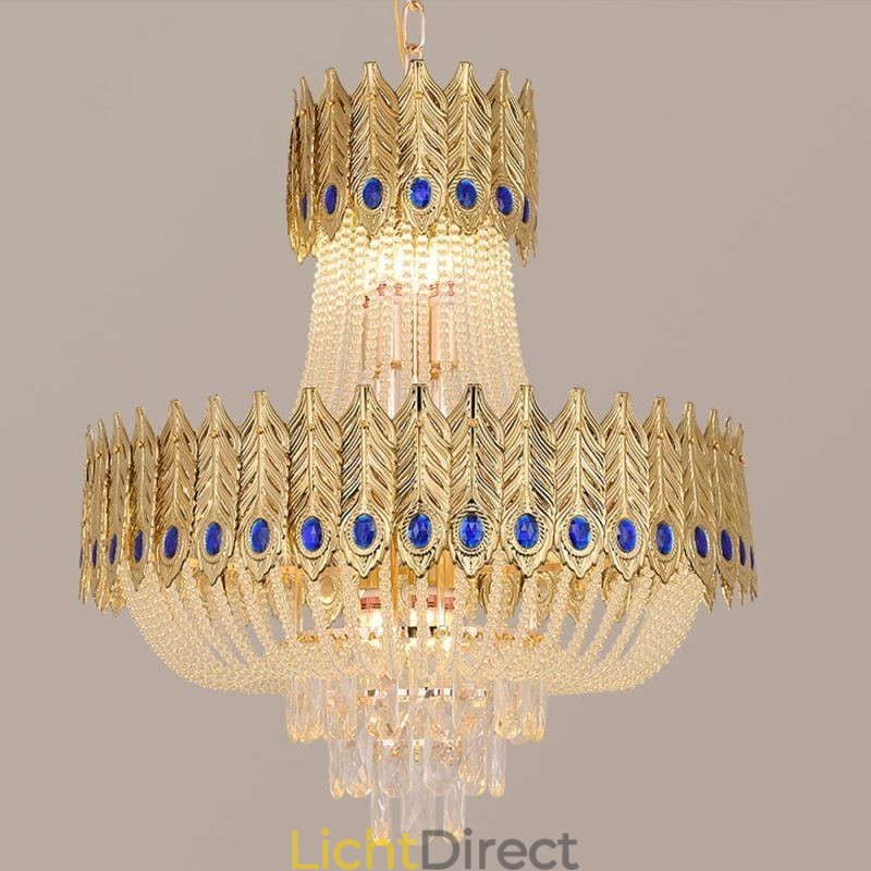 Kristallen hanglamp luxe decoratieve plafondlamp 60cm