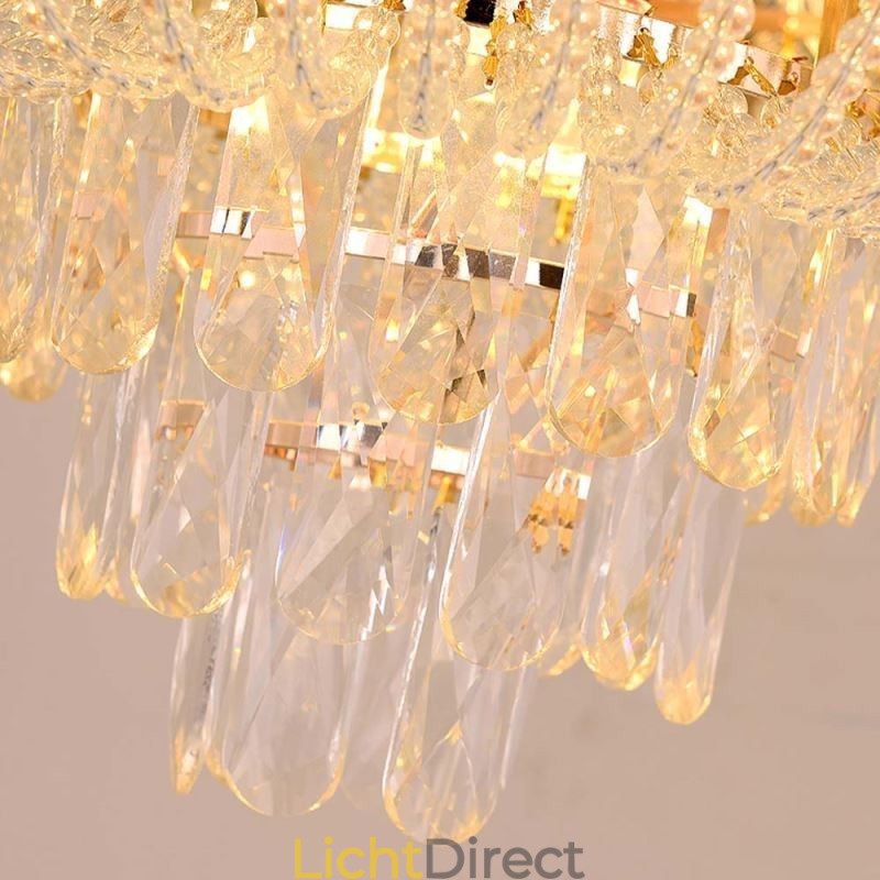 Kristallen hanglamp luxe decoratieve plafondlamp 60cm
