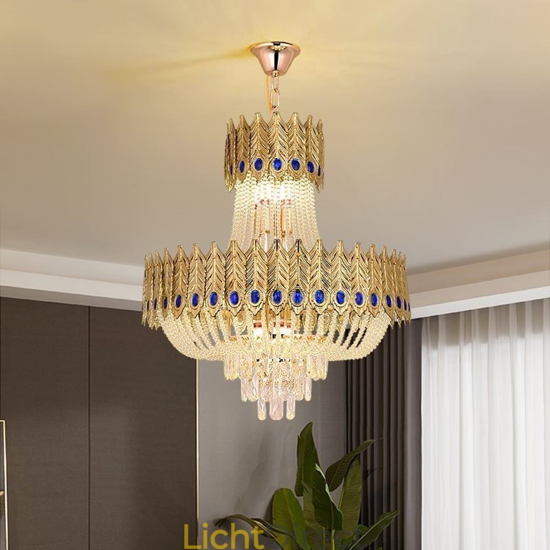 Kristallen hanglamp luxe decoratieve plafondlamp 60cm