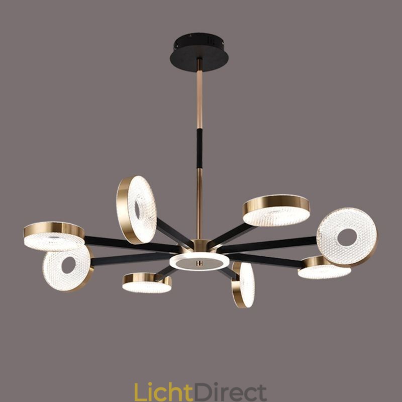 Hanglamp Minimalistische Negen Hoofden Cirkel Plafondlamp
