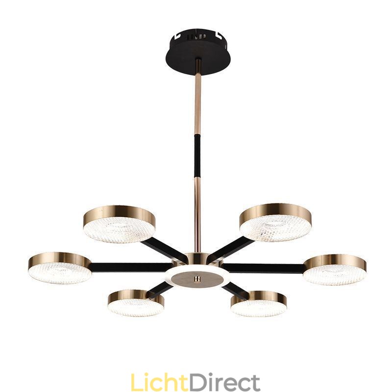 Hanglamp Minimalistische zevenkoppige cirkelvormige plafondlamp