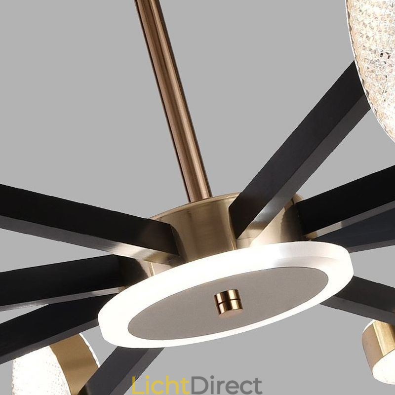 Hanglamp Minimalistische zevenkoppige cirkelvormige plafondlamp