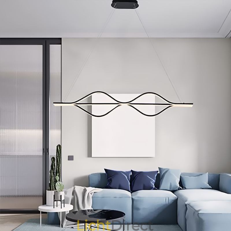 Hanglamp Minimalistisch Licht Wave Plafondlamp