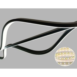 Hanglamp Minimalistisch Licht Wave Plafondlamp