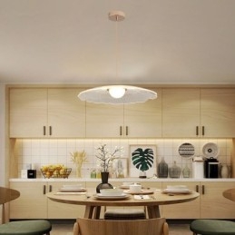 Hanglamp Acryl Bloem Pan Plafondlamp