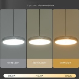 Plafondlamp met drie koppen en hanglamp