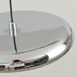 Plafondlamp met drie koppen en hanglamp