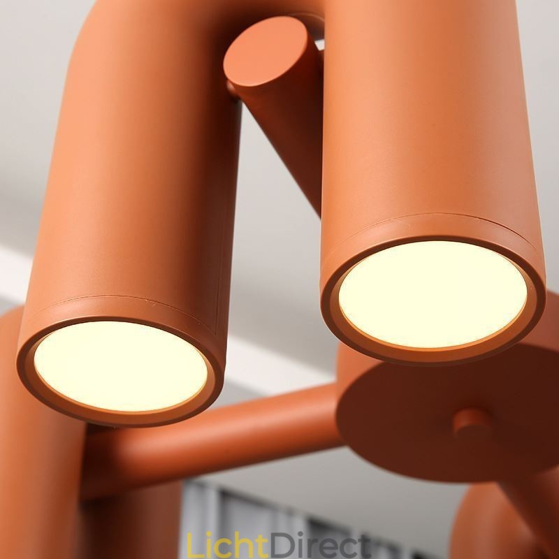 Hanglamp Rond Smeedijzer U-vormig Plafondlamp 90 Draaibare Kap