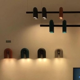 Plafondlamp Smeedijzer U-vormige hanglamp 90 Draaibare kap