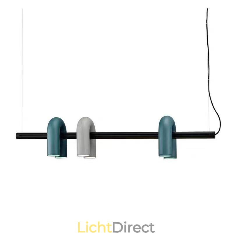 Plafondlamp Smeedijzer U-vormige hanglamp 90 Draaibare kap